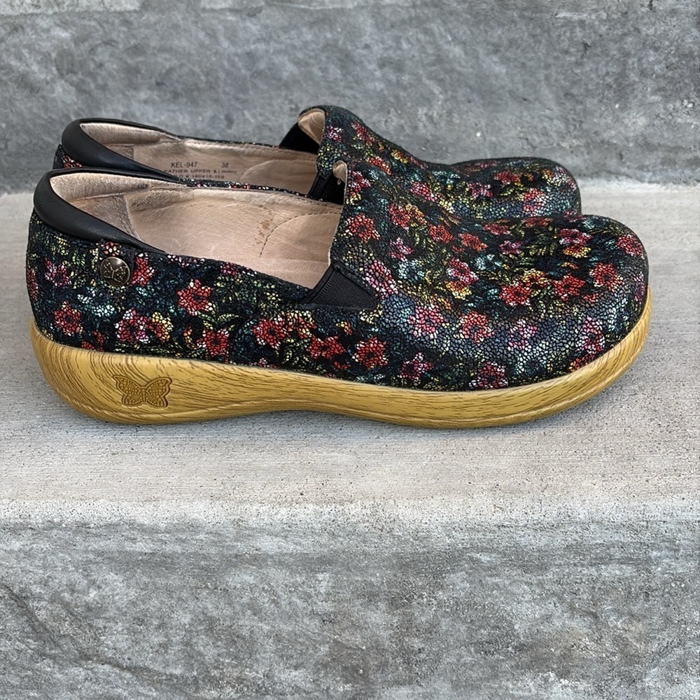ALEGRIA KELI PERKIE Casual Comfort Shoes Clogs Size 38 - Picture 9 of 14